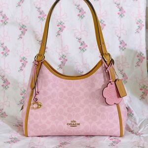Coach Powder Pink Erin Shoulder Bag- IN HAND